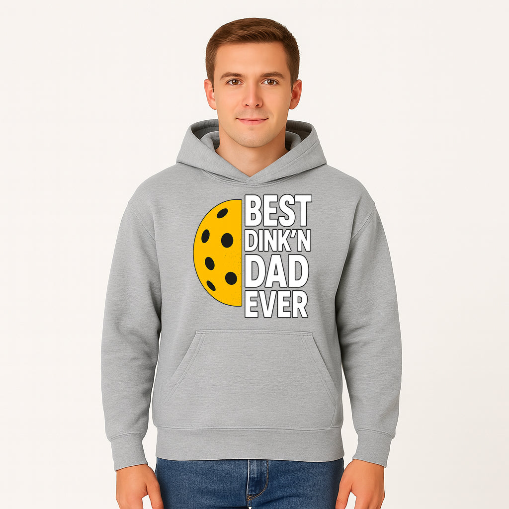 Best Dink'n Dad Ever Pickleball Gift T-Shirt | Funny Sports Dad Tee for Father's Day, Birthday, or Casual Wear - Hoodie 1758685050743.jpg