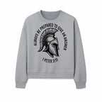 Always Be Prepared to Give an Answer Faith-Based Spartan Design Wall Art - Inspirational Quote from 1 Peter 3:15 - Sweatshirt 1758686610925.jpg