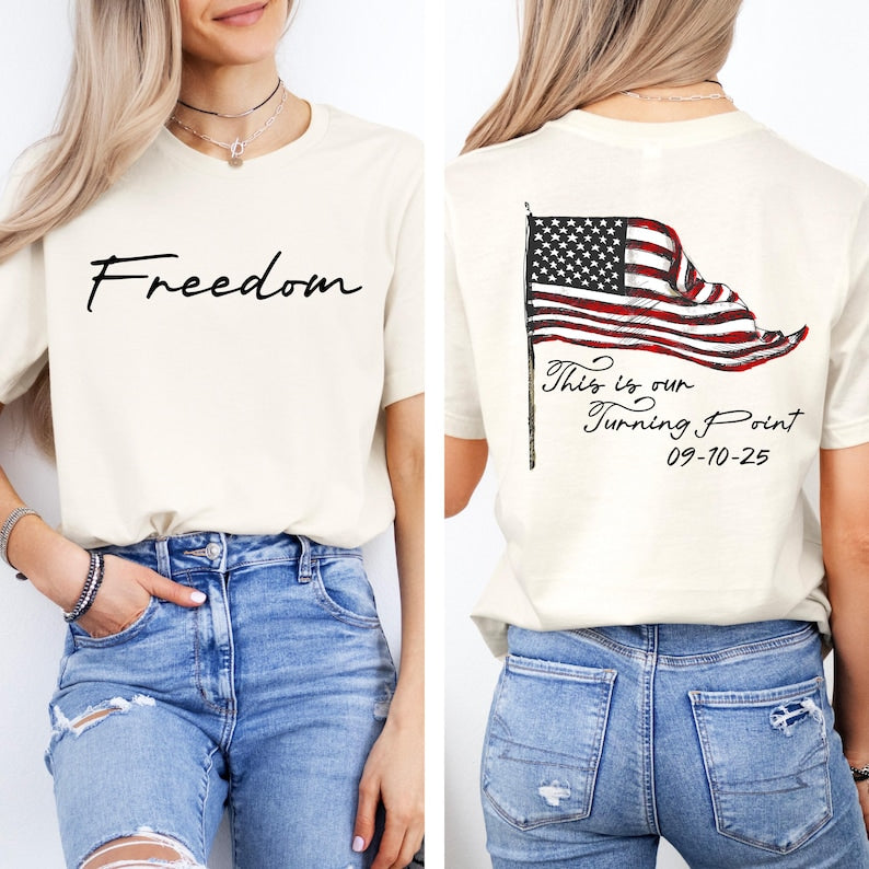 Freedom Charlie Kirk This Is The Turning Point Shirt Justice For Charlie Kirk Shirt Freedom Speech Protest Shirt Rest In Peace Shirt 1758768872618.jpg
