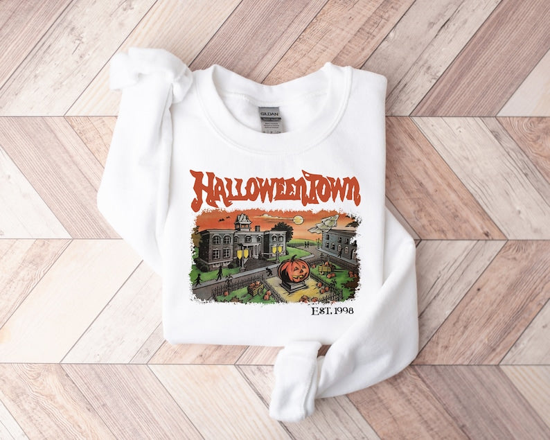 Halloweentown Est 1998 Sweatshirt Halloweentown University Retro Halloweentown Sweatshirt Fall Sweatshirt Halloween Sweatshirt 1758787863357.jpg