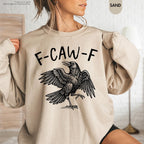 Funny Crow Shirt F Caw F T Shirt Black Crow Shirt Raven Lover Gift Autumn Vibes Fall Season Tee Trendy Black Bird Shirt Funny Sassy 1758858916417.jpg