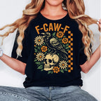 Crow Raven F Caw F Funny Halloween Gothic Floral Checkered Dark Bird Sublimation Crow Bird Humor 1758860366849.jpg