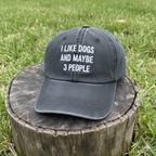 I Like Dogs And Maybe 3 People Hat Funny Embroidered Dad Hat Dog Lover Gift Sarcastic Baseball Cap 1758944675573.png