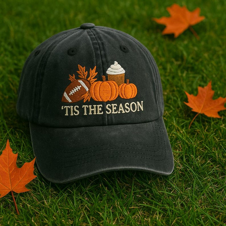 Cozy Season Embroidered Hat Fall Aesthetic Cap For Her Autumn Cozy Baseball Cap Soft Girl Fall Hat Pumpkin Spice Season Hat 1759121101628.jpg
