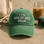 Embroidered Bruh It S 4th Of July Hat Funny Patriotic Cap Bruh Meme Hat Independence Day Gift Vintage Usa Baseball Cap 1759132867865.jpg
