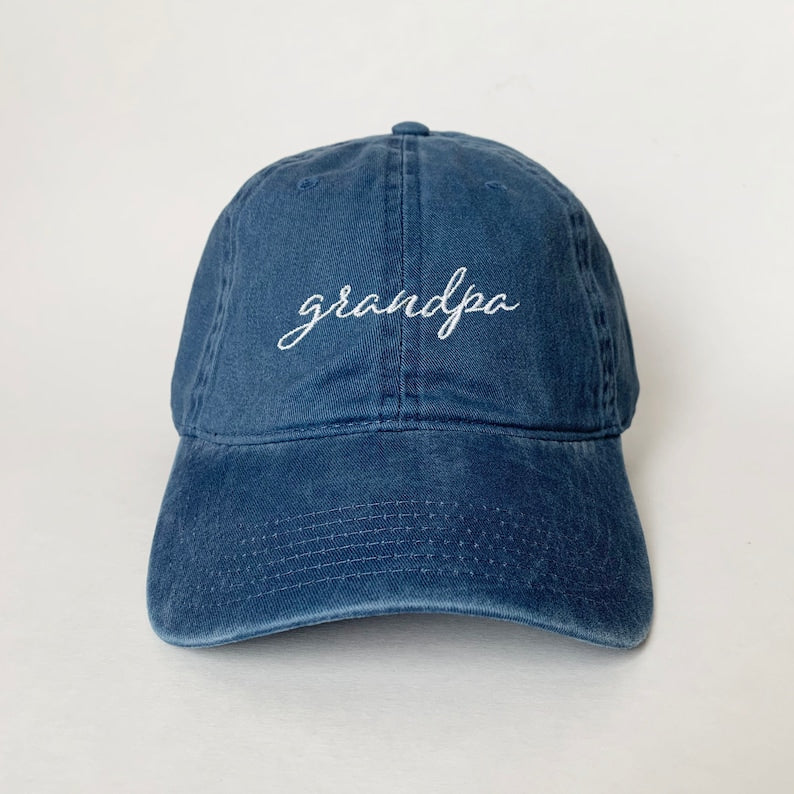 Vintage Washed Grandpa Dad Hat Classic Embroidered Grandpa Baseball Cap Adjustable Hat For Grandfathers Perfect Gift For Grandpa 1759139994362.jpg