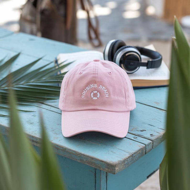 Embroidered Baseball Hat  Cousins Beach Cap  The Summer I Turned Pretty Hat  Bookish Merch 1759200387227.jpg