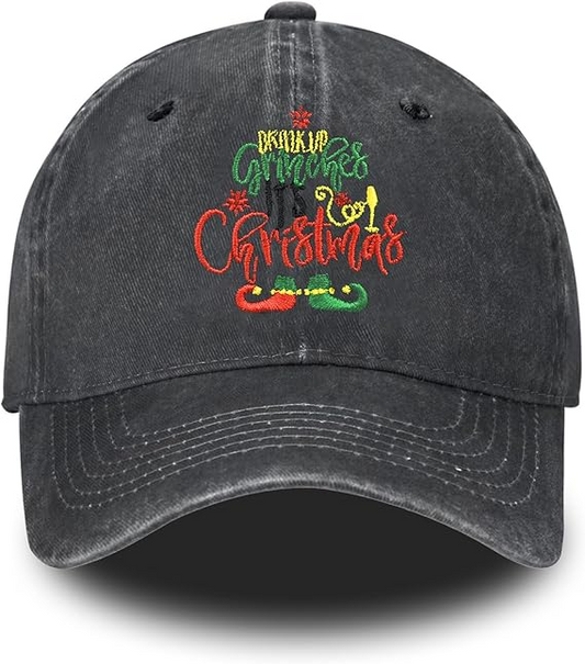 Embroidered Baseball Cap For Women Men Vintage Adjustable Washed Distressed Denim Baseball Hat 1759202279788.png