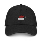 Santa Hat Denim Hat Premium Embroidered Denim Cap Hat Embroidery Gift   Multiple Colors 1759206467531.png