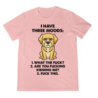 Funny Golden Retriever Shirt   Three Moods Dog Graphic Tee Sarcastic Humor T Shirt For Dog Lovers 1759225520266.jpg