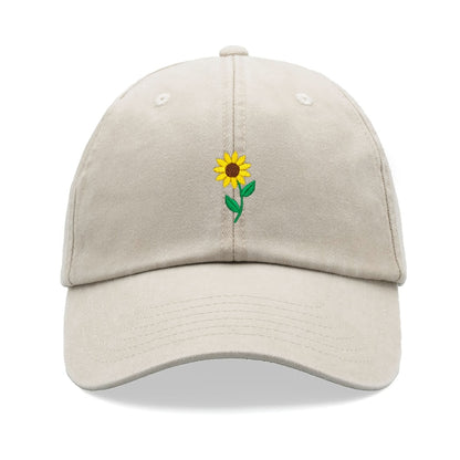 Sunflower Baseball Cap Vintage Washed Cotton Unisex Dad Hat Adjustable Funny Faded Sports Sun Mothers Day Flower Cute Summer 1759374011739.jpg