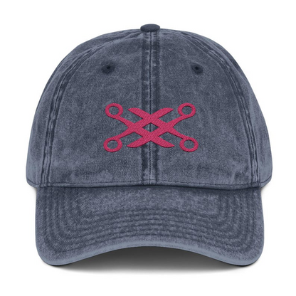 100 Cotton Vintage Style Embroidered Hat   Scissoring   Lesbian Wlw Sapphic Lgbt 1759375421880.png