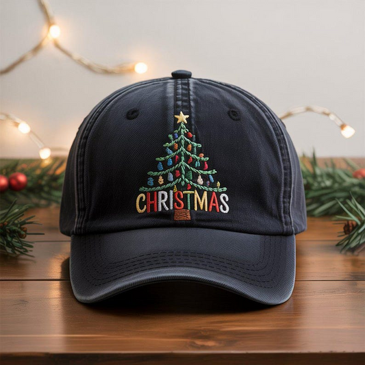 Christmas Tree Embroidered Hat Merry And Bright Embroidered Cap Merry Christmas Hat Winter Gift 1759376237339.png