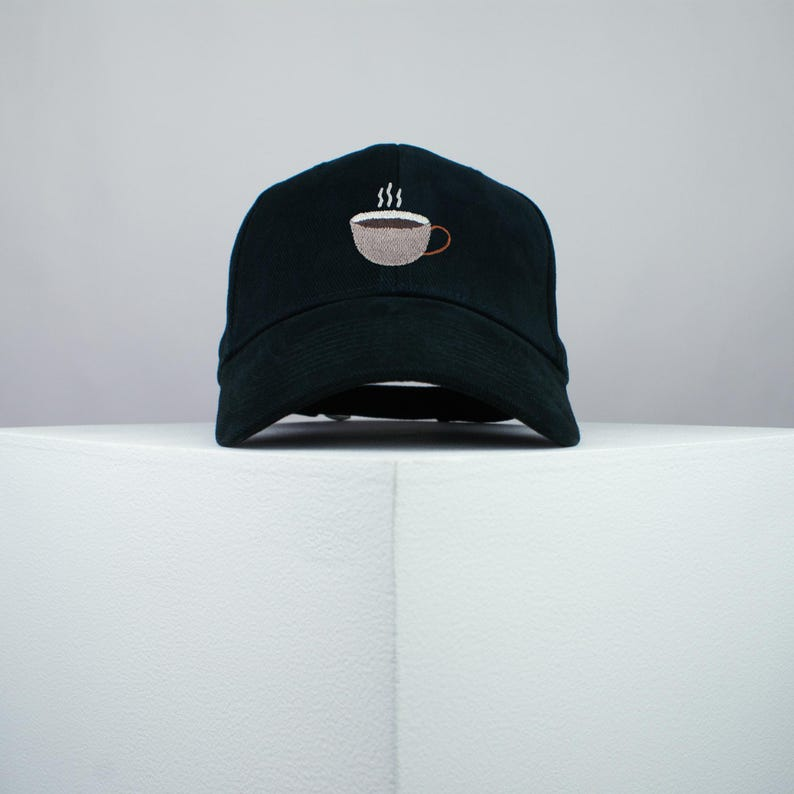 Coffee Mug Embroidered Baseball Cap Premium Hat Coffee Lover Drink Caffeine 1759376375288.png