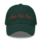 Ho Ho Ho Dad Hat With Embroidery   Christmas Dad Hat   Santa Hat   Christmas Cap   Holiday Cheers Hat 1759378027128.png