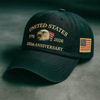 250th Anniversary Embroidered Trucker Hat Us Tribute Retro Cap 1759389547264.jpg