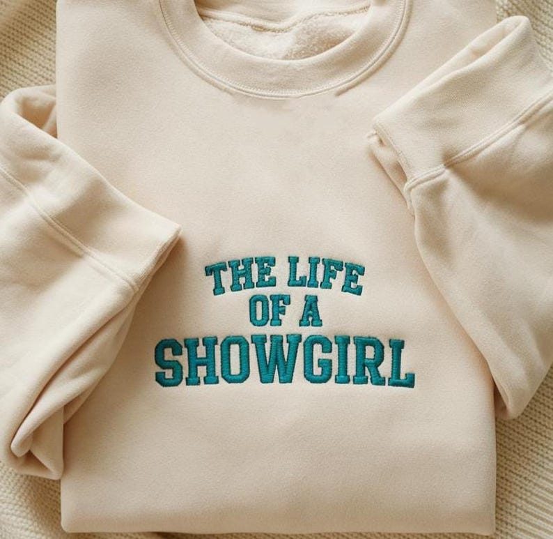 Embroidered The Life Of Showgirl Sweatshirt Showgirl Sweatshirt Showgirl Era Hoodie Showgirl Merch 1759395785493.jpg