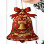 250 Years Anniversary United States Of America Acrylic Ornament Patriotic Gift 1776 2026 Liberty Bell Home Decor American Independence Xmas 1759461081501.jpg