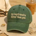 My Boyfriend Is Hotter Than You Embroidered Hat Funny Meme Cap Gen Z Baseball Hat Joke Gift For Boyfriend Trendy Embroidered Cap 1759478519529.jpg