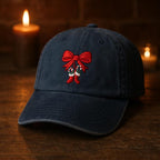 Embroidered Christmas Baseball Cap With Red Bow Candy Cane And Stocking Festive Holiday Hat 1759545799299.jpg