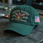250th Anniversary Embroidered Baseball Us Tribute Retro Cap Anniversary Gift Gift For Dad 1759548552835.jpg