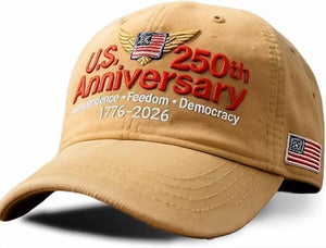 250th Anniversary Embroidered Trucker Hat Us Tribute Retro Cap 1759548651378.jpg