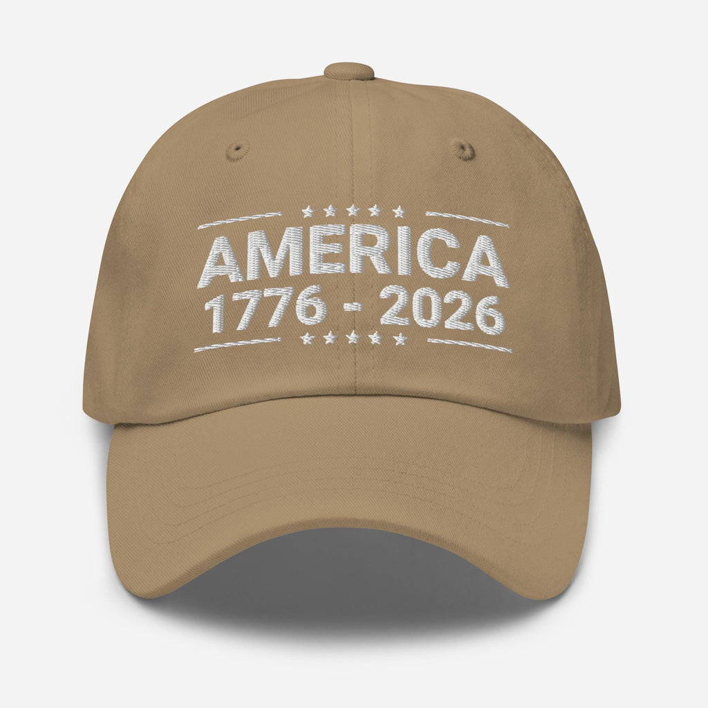 America 250th Anniversary Embroidered Cap 1776 2026 Patriot Hat 1759548773396.jpg