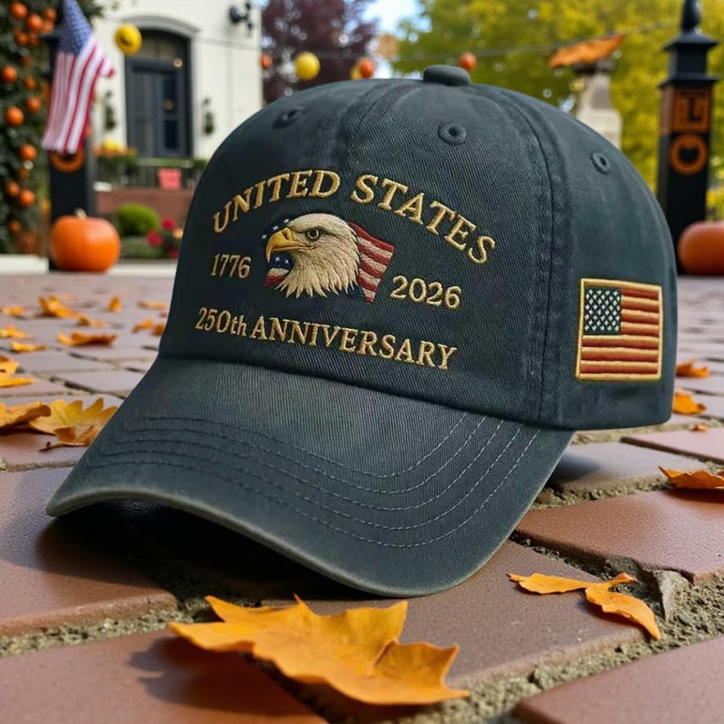 Embroidery Vintage Usa 250th Anniversary Hatusa 250th Commemorative Cap Bald Eagle American Flag Patriotic Baseball Cap 1759548850978.jpg