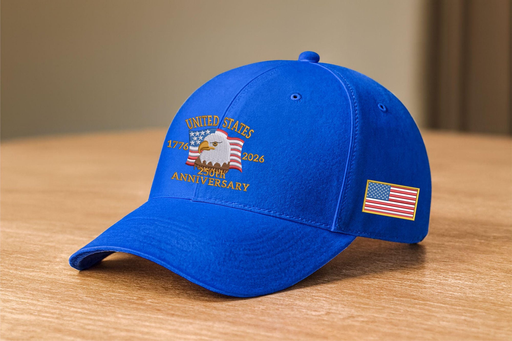 Usa 250th Anniversary Hat 1776 2026 Bald Eagle Embroidered Cap American Flag Patriotic Baseball Hat American Eagle Hat Us Tribute Cap 1759549529454.jpg