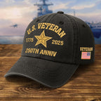 Embroidered Veteran Hats   250th Anniv Military Cap Embroidered Patch Design Adjustable Baseball Cap Fathers Day Gift Vets Gifts 1759720858276.jpg
