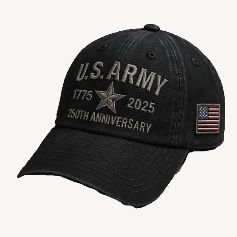 250th Anniversary Us Army Cap Patriotic Veteran Gift 1759721047394.jpg
