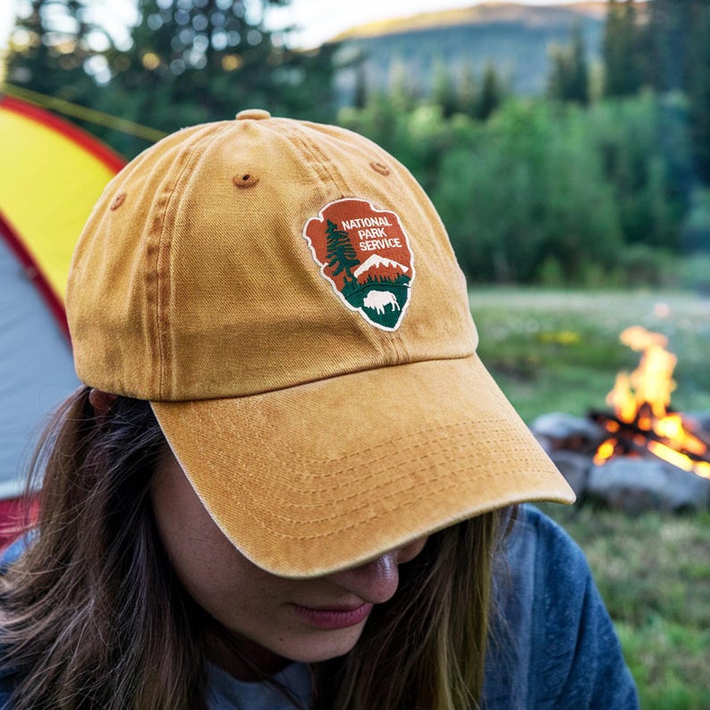 National Park Embroidered Cap   Washed Cap Park   Travelbaseball Hat  Nature Hat   Camping Hat   Road Trip Hat   Mountain Hat Hiking 1759721081055.jpg