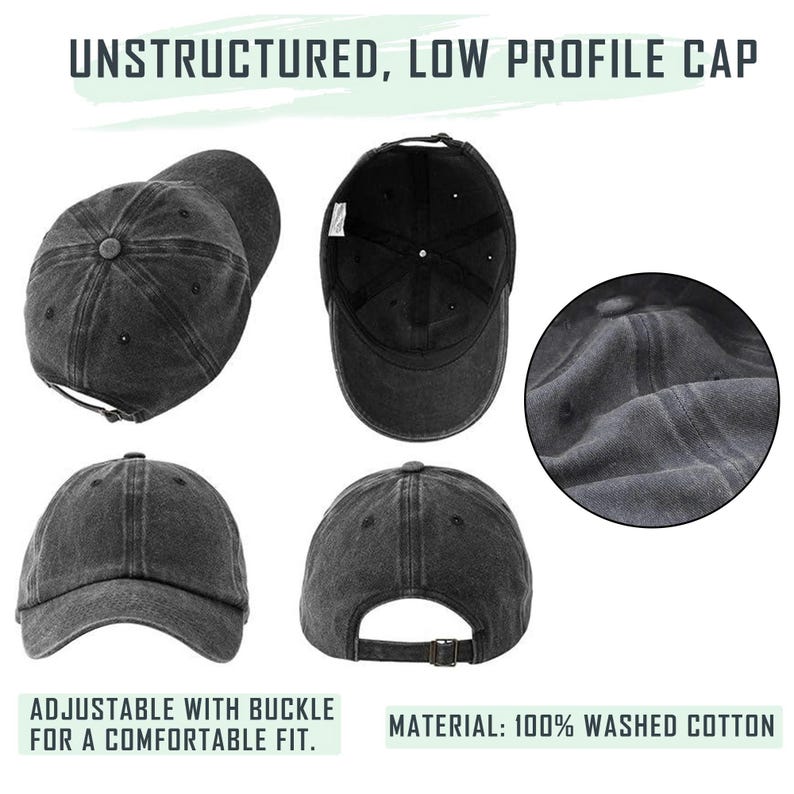 I Am Charlie Embroidered Baseball Cap Be Not Afraid Washed Hat Trump Supporter Political 1759721442401.jpg