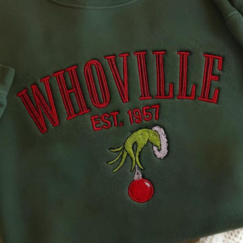 Christmas Embroidered Sweatshirt Christmas Sweatshirt Christmas Gifts For Friends Christmas Gift Funny Christmas Embroidered Sweatshirt 1759735108926.jpg