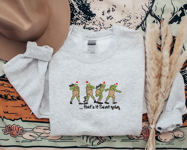 Thats It Im Not Going Christmas Sweatshirt Christmas Embroidered Sweatshirt Christmas Funny Sweatshirt Christmas Gift 1759738114451.jpg