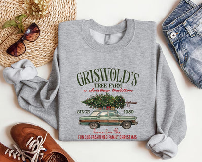 Grisworld Sweatshirt Grisworld Christmas Tree Shirt Christmas Movie Sweatshirt Family Christmas Sweatshirt Christmas Vacation Shirt 1759742777088.jpg