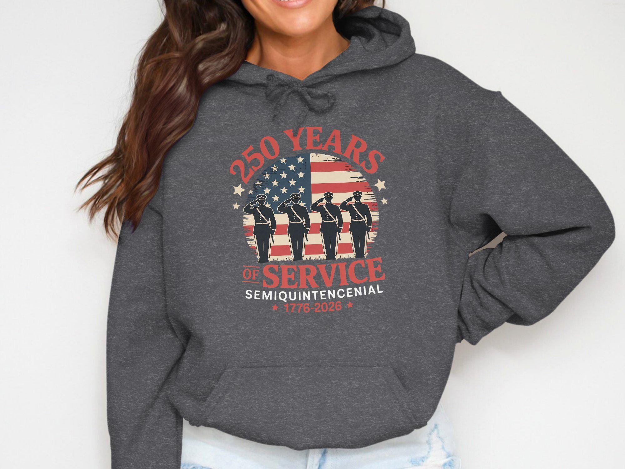4th Of July Usa T Shirt Sweatshirt Hoodie 250 Years Of Serviceamerica 250 Anniversary Patriotic Shirt American Flag Gift 1759826188196.jpg