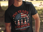 4th Of July Usa T Shirt Sweatshirt Hoodie 250 Years Of Serviceamerica 250 Anniversary Patriotic Shirt American Flag Gift 1759826188223.jpg