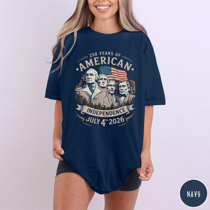250 Years American Independence Shirt 250 Year Anniversary T Shirt 250th Anniversary Shirt 4th Of July Tee History Lover Gift 1759889991195.jpg