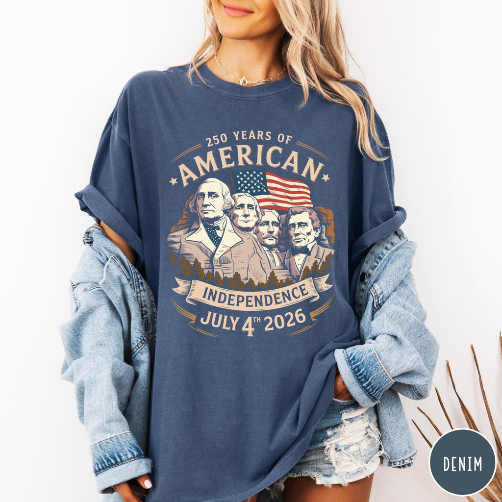 250 Years American Independence Shirt 250 Year Anniversary T Shirt 250th Anniversary Shirt 4th Of July Tee History Lover Gift 1759889991225.jpg