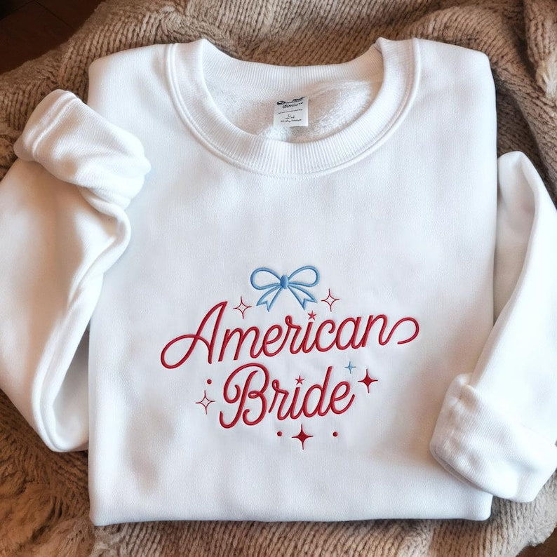 Embroidered 4th Of July Bachelorette Party Sweatshirt American Bride Sweater Coquette Bow Independence Day Hoodie July Fourth Bachelor Hoodie 1759893411591.jpg