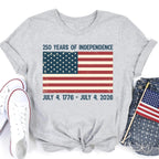250 Years Of Independence Shirt 1776 2026 America Tee Patriotic 4th Of July Shirt Usa Semiquincentennial Gift Freedom T Shirt Us Pride 1759894809587.jpg