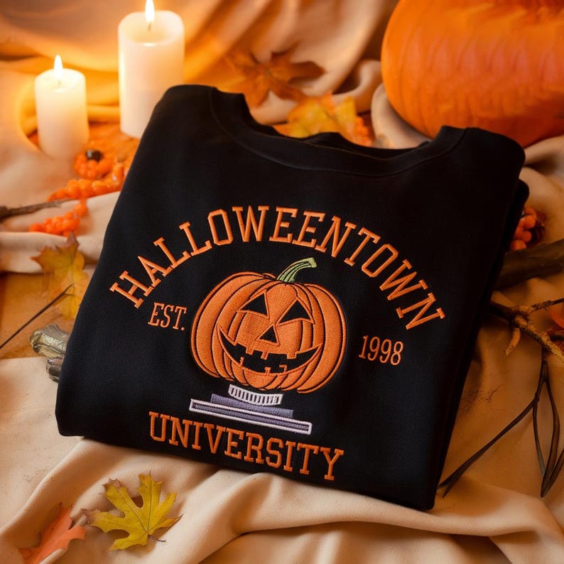 Embroidered Vintage Halloweentown University 1998 Sweatshirt Halloweentown Hoodie Spooky Season Hoodie Fall Autumn Halloween Sweater 1759894981946.jpg