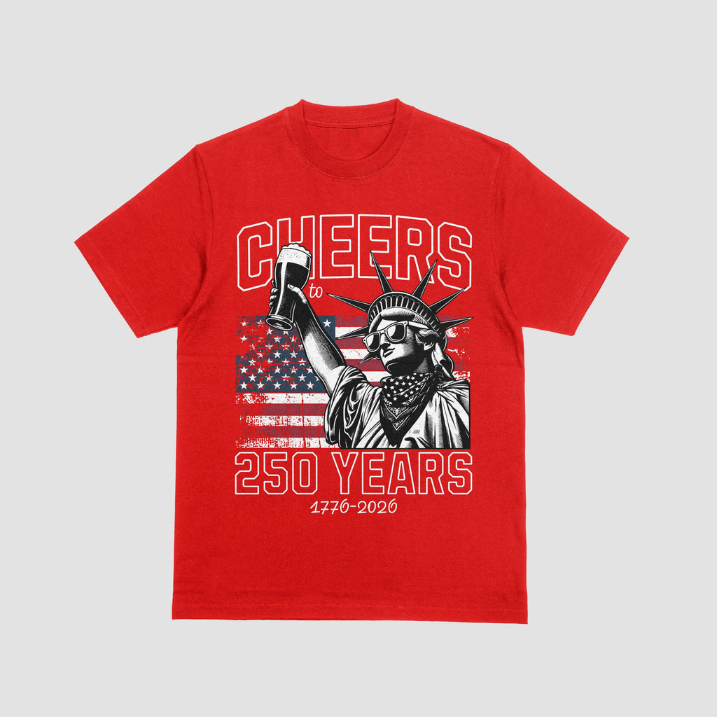 250th Anniversary Shirt   Cheers To 250 Years T Shirt   Funny Statue Of Liberty Drinking Tee   Vintage Us Flag America 1776 Patriotic Outfit 1759895034664.jpg