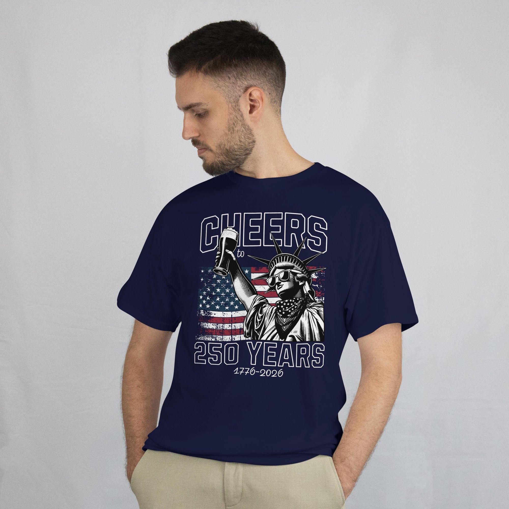 250th Anniversary Shirt   Cheers To 250 Years T Shirt   Funny Statue Of Liberty Drinking Tee   Vintage Us Flag America 1776 Patriotic Outfit 1759895034923.jpg