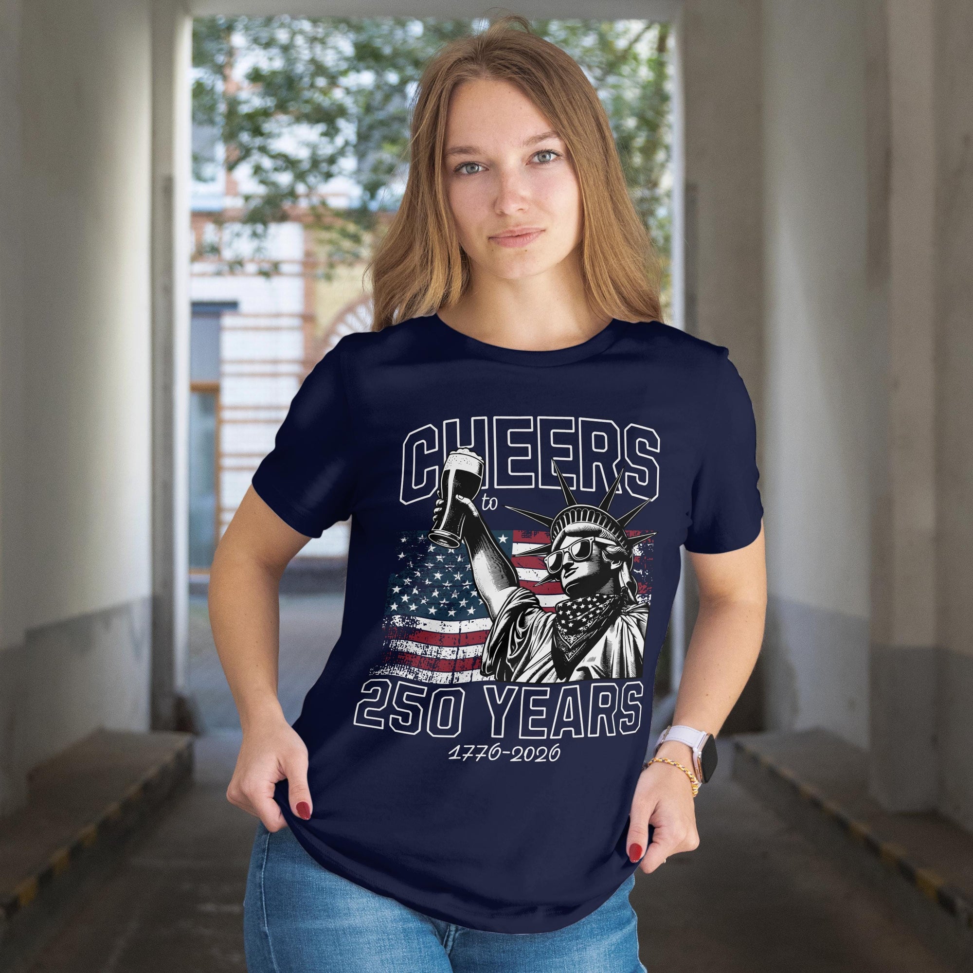 250th Anniversary Shirt   Cheers To 250 Years T Shirt   Funny Statue Of Liberty Drinking Tee   Vintage Us Flag America 1776 Patriotic Outfit 1759895034942.jpg