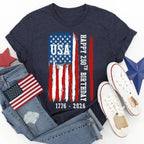 250th Birthday Usa Shirt America Independence Day Tee 1776 2026 Patriotic Shirt 4th Of July T Shirt Semiquincentennial Gift Us Pride 1759895572707.jpg