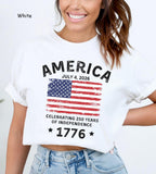 Americas 250th Birthday Quincentennial Shirt 4th Of July Happy Birthday America Tshirt Comfort Colors Usa Shirt 1759908064407.jpg