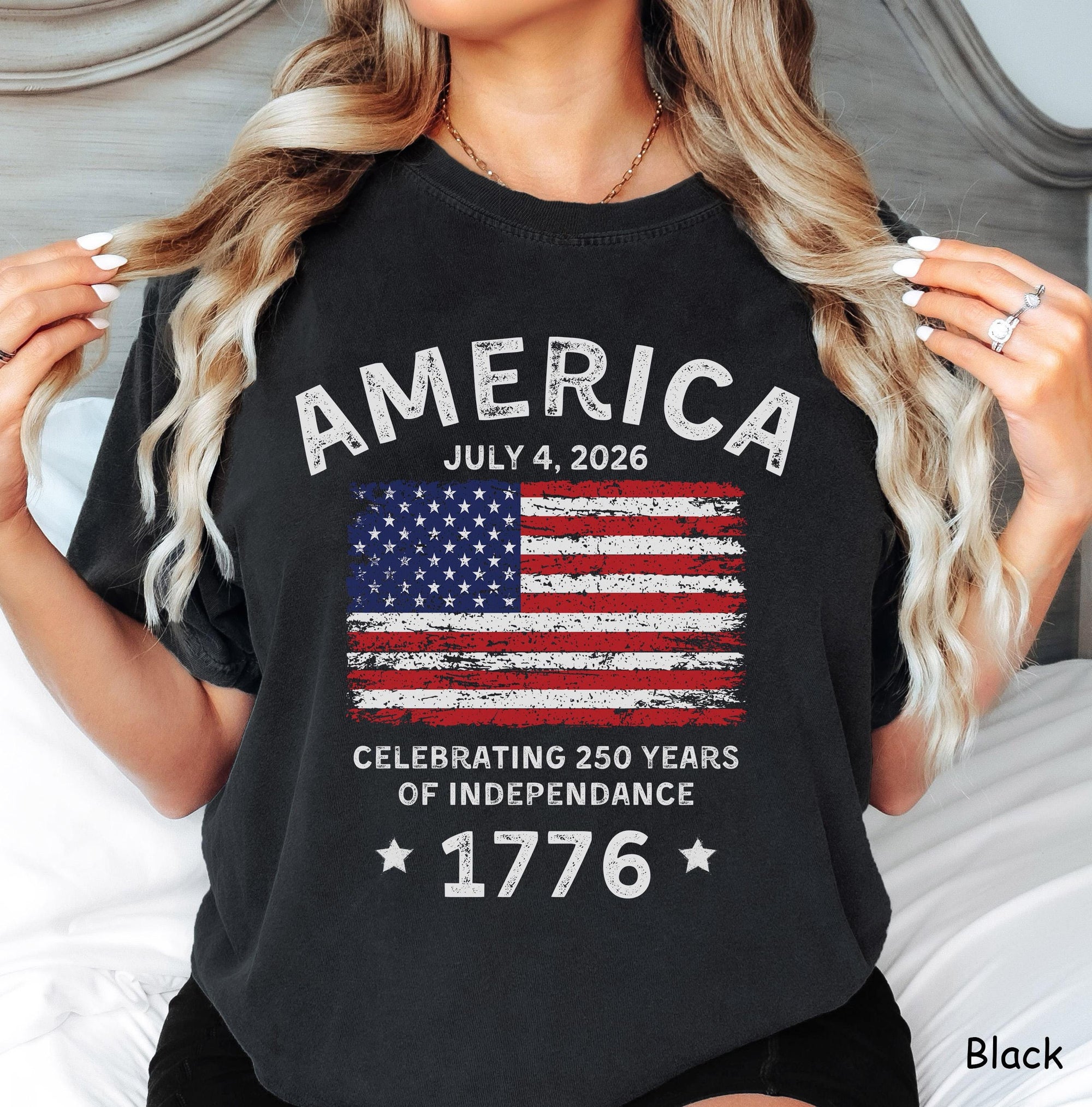 Americas 250th Birthday Quincentennial Shirt 4th Of July Happy Birthday America Tshirt Comfort Colors Usa Shirt 1759908064740.jpg