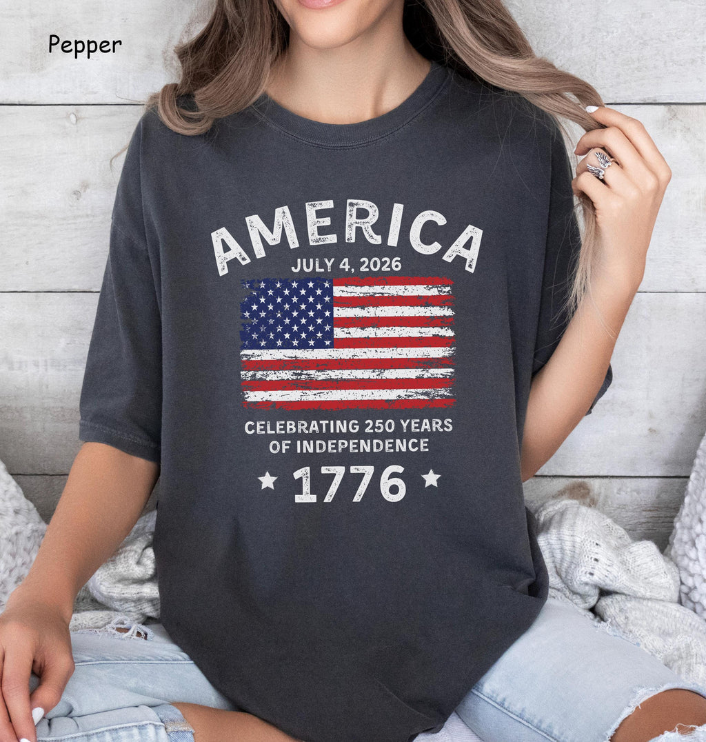 Americas 250th Birthday Quincentennial Shirt 4th Of July Happy Birthday America Tshirt Comfort Colors Usa Shirt 1759908065023.jpg